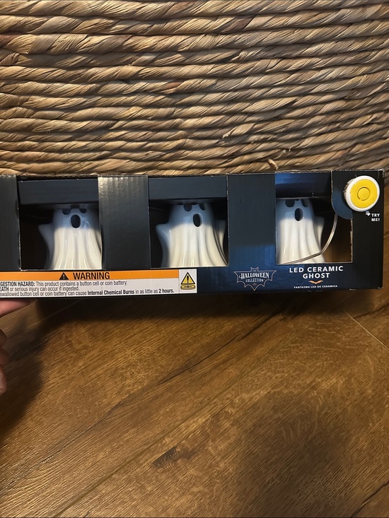 Other - LED Ceramic Ghost Nightlight Trio